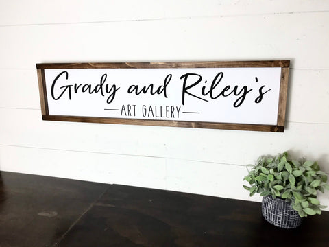 Kid’s Art Gallery