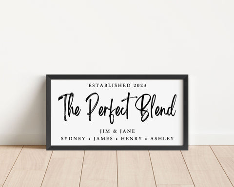 Blended Family Sign