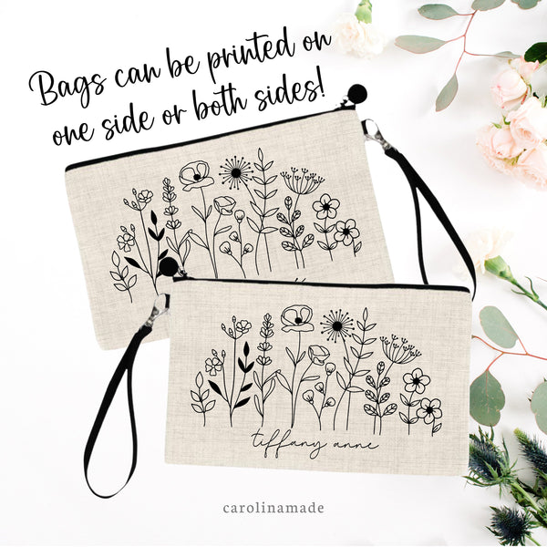 Personalized Pickle Gift, You're a Big Dill to me, Pickle Lover Bag, Pickle Cosmetic Bag, Pickle Gifts, Pickle Money Bag, Custom Pickle Gift