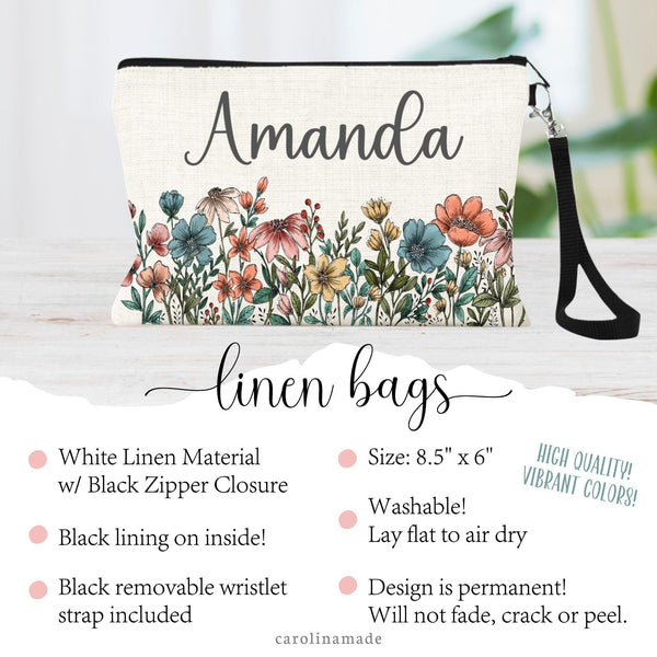 Nautical Anchor Personalized Bag, Cruise Travel Bag, Cruise Gift, Girls Cruise Makeup Bag, Travel Bag, Nautical Bachelorette party favors