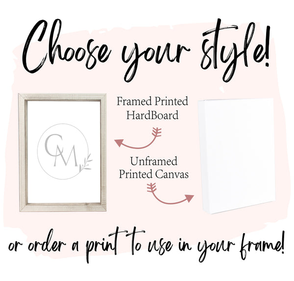 Personalized Last Name Monogram Sign, Modern Wedding Established Date Gift, Personalized Bridal Shower Gift , Engagement Gift for Couple