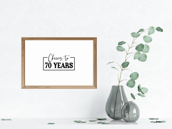 Cheers to 60 Years Guest Book Sign, Milestone Birthday Sign, Guestbook Alternative Sign, Signuature Print